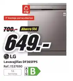 MediaMarkt Lg - lavavajillas df365fps oferta