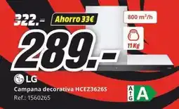 MediaMarkt Lg - campana decorativa oferta