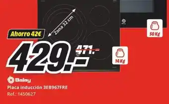 MediaMarkt Balay - placa induccion 3eb967fre oferta
