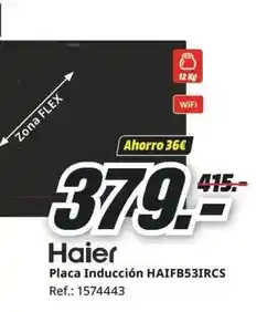 MediaMarkt Haier - placa inducción haifb53ircs oferta