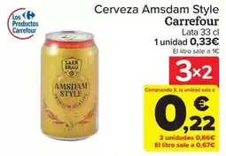 Carrefour Market Carrefour - cerveza amsdam style oferta