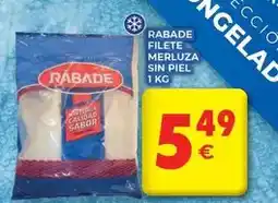 CashDiplo Rabade - filete merluza sin piel oferta