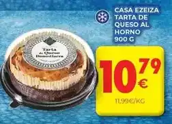 CashDiplo Casa eceiza - tarta de queso al horno oferta