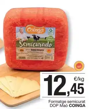 BonpreuEsclat Coinga - formatge semicurat dop maó oferta
