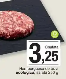 BonpreuEsclat Eco - hamburguesa de bovi logica oferta