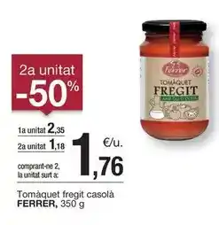 BonpreuEsclat Ferrer - tomàquet fregit casolà oferta