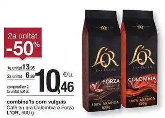 BonpreuEsclat Forza - cafe en gra colombia o oferta
