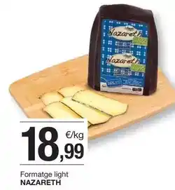 BonpreuEsclat Nazareth - formatge light oferta