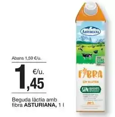 BonpreuEsclat La asturiana - beguda lactia amb fibra oferta
