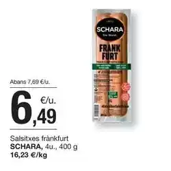 BonpreuEsclat Schara - salsitxes frankfurt oferta