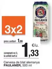 BonpreuEsclat Paulaner - cervesa de blat alemanya oferta