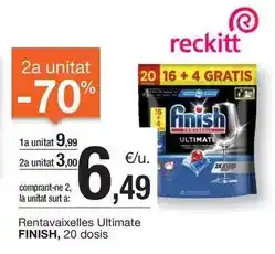BonpreuEsclat Ultimate - rentavaixelles ultimate 20 dosis oferta