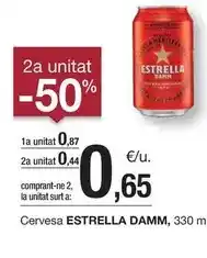 BonpreuEsclat Estrella damm - cervesa oferta