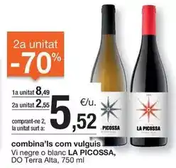 BonpreuEsclat Terra - vi negre o blanc do alta oferta