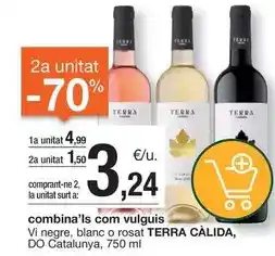 BonpreuEsclat Terra - vi negre, blanc o rosat do catalunya oferta