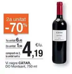 BonpreuEsclat Catar - vi negre do montsant oferta