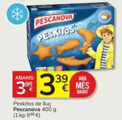 Consum Pescanova - peskitos de lluc oferta