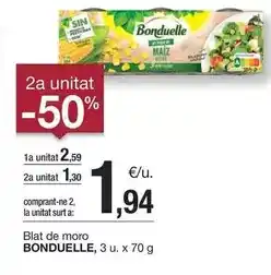 BonpreuEsclat Bonduelle - blat de moro oferta