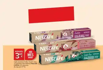 Consum Nescafé oferta