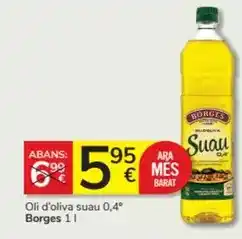 Consum Borges - oli d'oliva suau 0,4 oferta