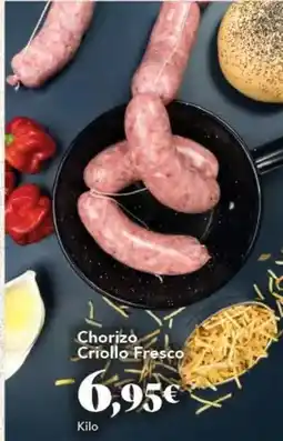 Gadis Chorizo criollo fresco oferta