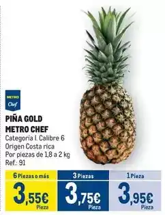 Makro Chef - piña gold oferta