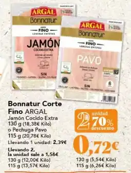 Gadis Argal - bonnatur corte fino oferta