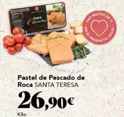 Gadis Santa teresa - pastel de pescado de roca oferta