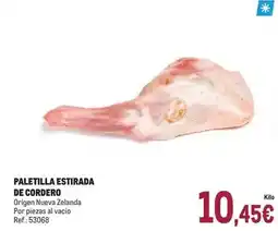 Makro Origen - paletilla estirada de cordero oferta
