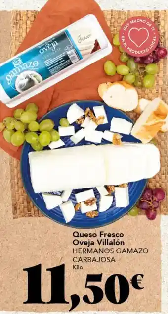 Gadis Queso fresco oveja villalon oferta