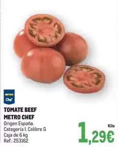 Makro Chef - tomate beef oferta