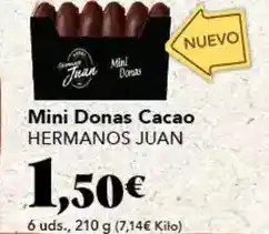 Gadis Hermanos juan - mini donas cacao oferta