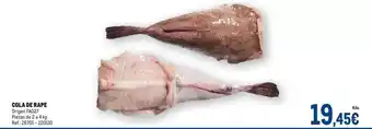 Makro Origen - cola de rape oferta