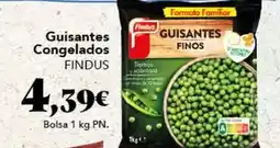 Gadis Findus - guisantes congelados oferta