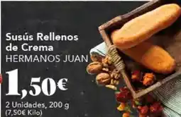 Gadis Hermanos juan - susús rellenos de crema oferta