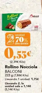 Gadis Balconi - rollino nocciola oferta