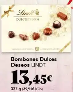 Gadis Lindt - bombones dulces deseos oferta