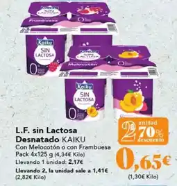 Gadis Kaiku - l.f. sin lactosa desnatado oferta