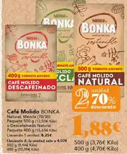 Gadis Bonka - café molido oferta