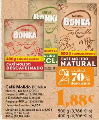 Gadis Bonka - café molido oferta