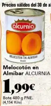 Gadis Alcurnia - melocoton en almibar oferta