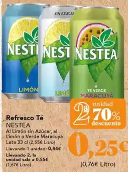 Gadis Nestea - refresco te oferta