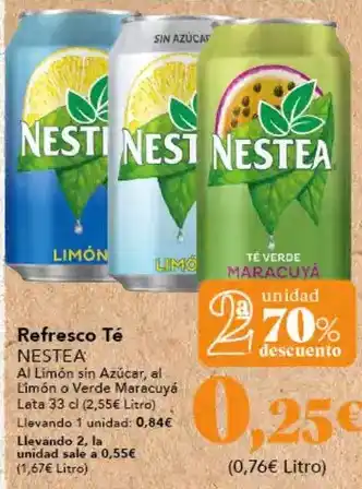 Gadis Nestea - refresco te oferta