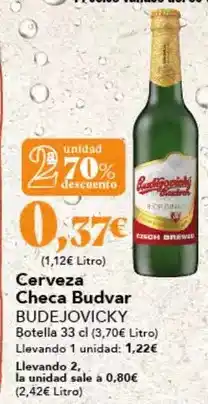Gadis Cerveza budvar oferta
