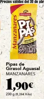 Gadis Manzanares - pipas de girasol oferta