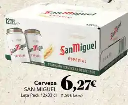 Gadis San miguel - cerveza oferta