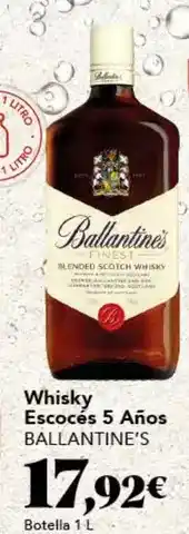 Gadis Ballantine's - whisky escoces 5 anos oferta
