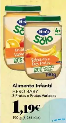 Gadis Hero baby - alimento infantil oferta