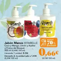 Gadis Vitarelle - jabon manos oferta