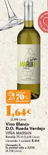 Gadis Viña marian - vino blanco d.o. rueda verdejo oferta